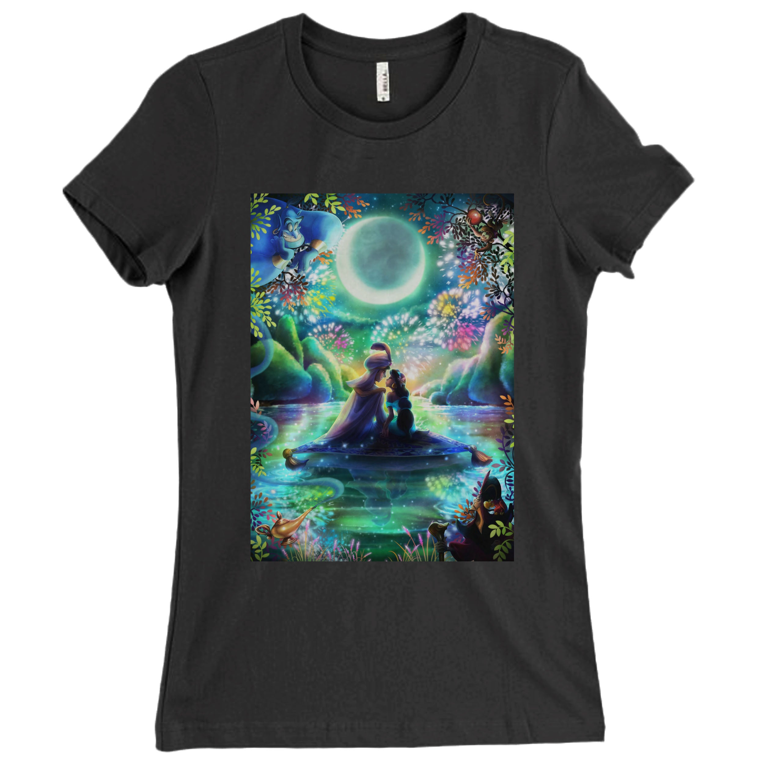 Aladdin And Jasmine Make Love Women T-Shirt