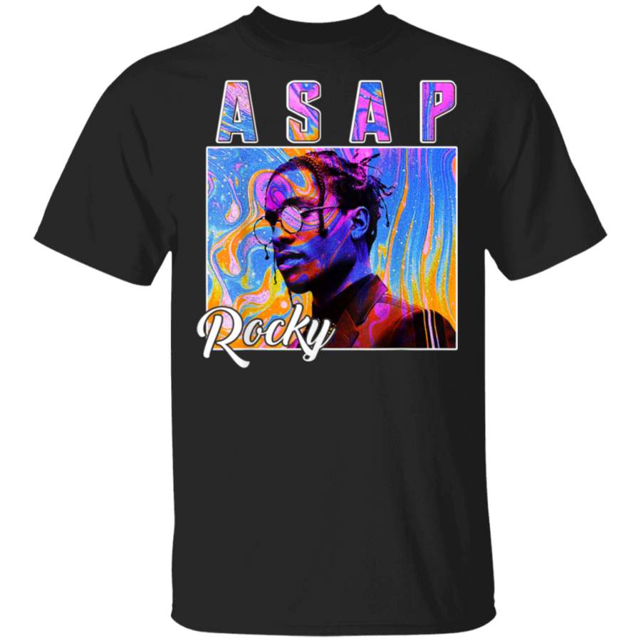 ASAP Rocky Colorful Version – T-shirts G500 Gildan 5.3 oz. T-Shirt