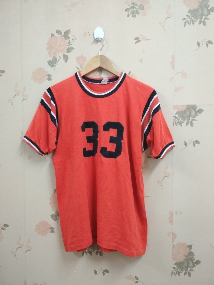 Vintage Ringes Orange Shirt