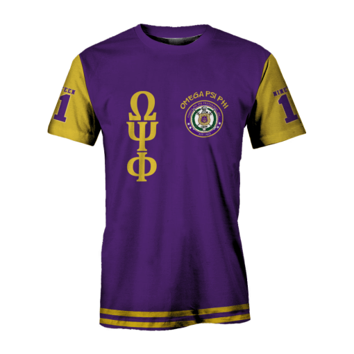 Omega Psi Phi Men Nineteen 11 All Over Print