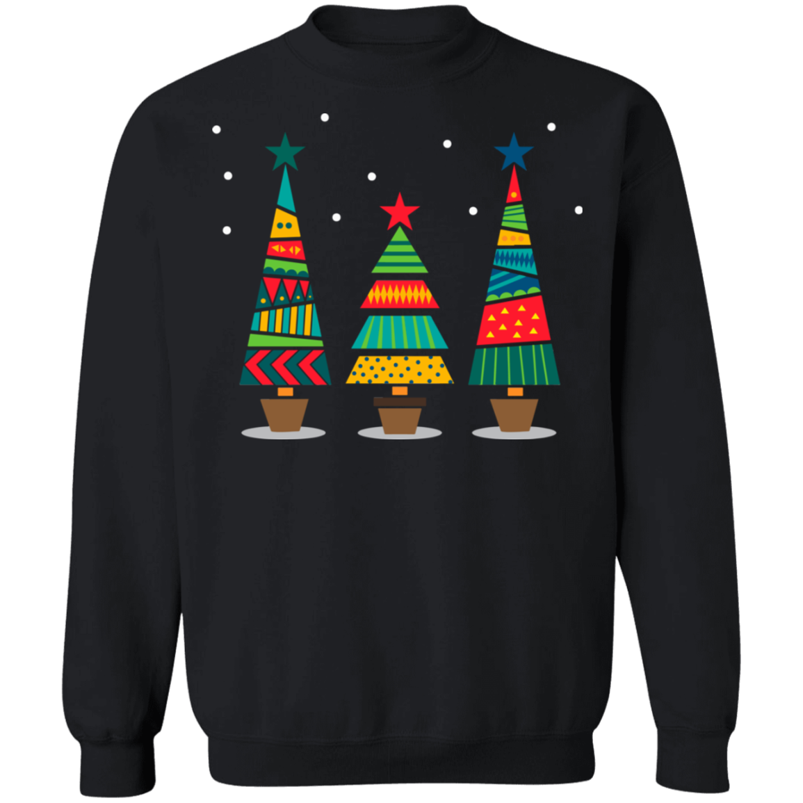 Three Christmas Tree Ugly Christmas Sweater