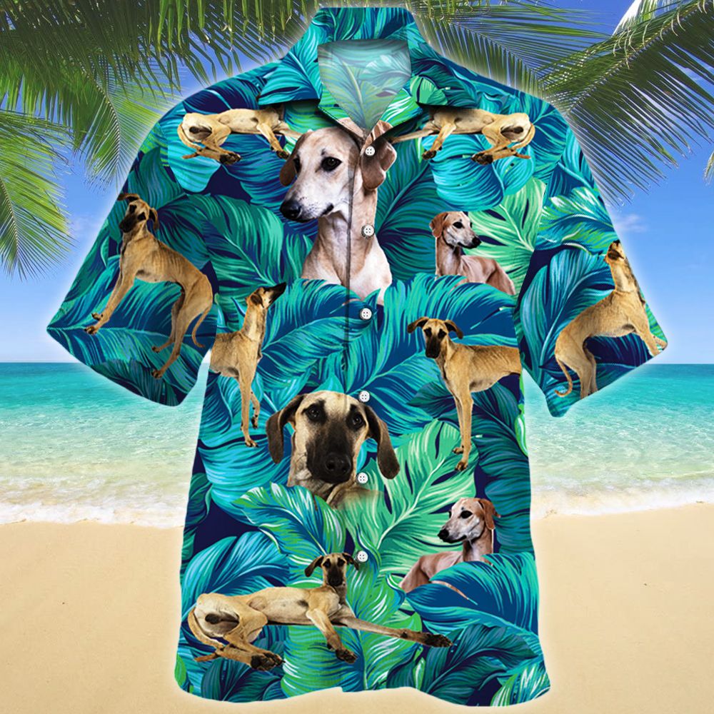 Sloughi Dog Lovers Hawaiian Shirt For Aloha Ha97568