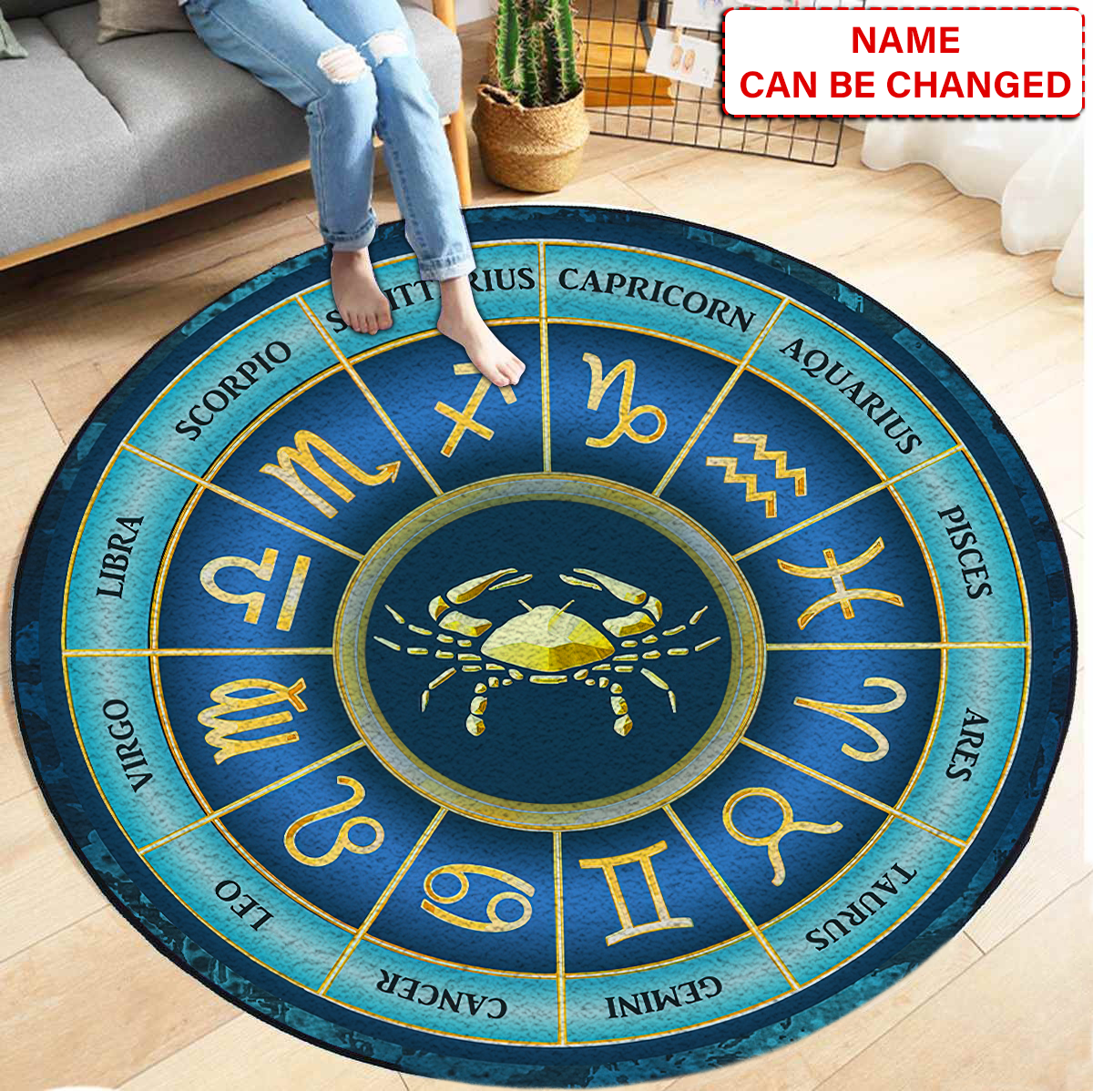 Zodiac Circel Rug Mh24052104