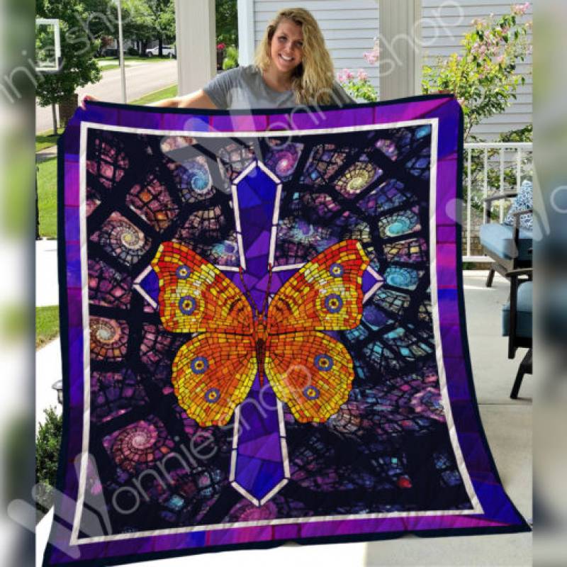 Butterfly Cross Blanket SEP2703 82O41