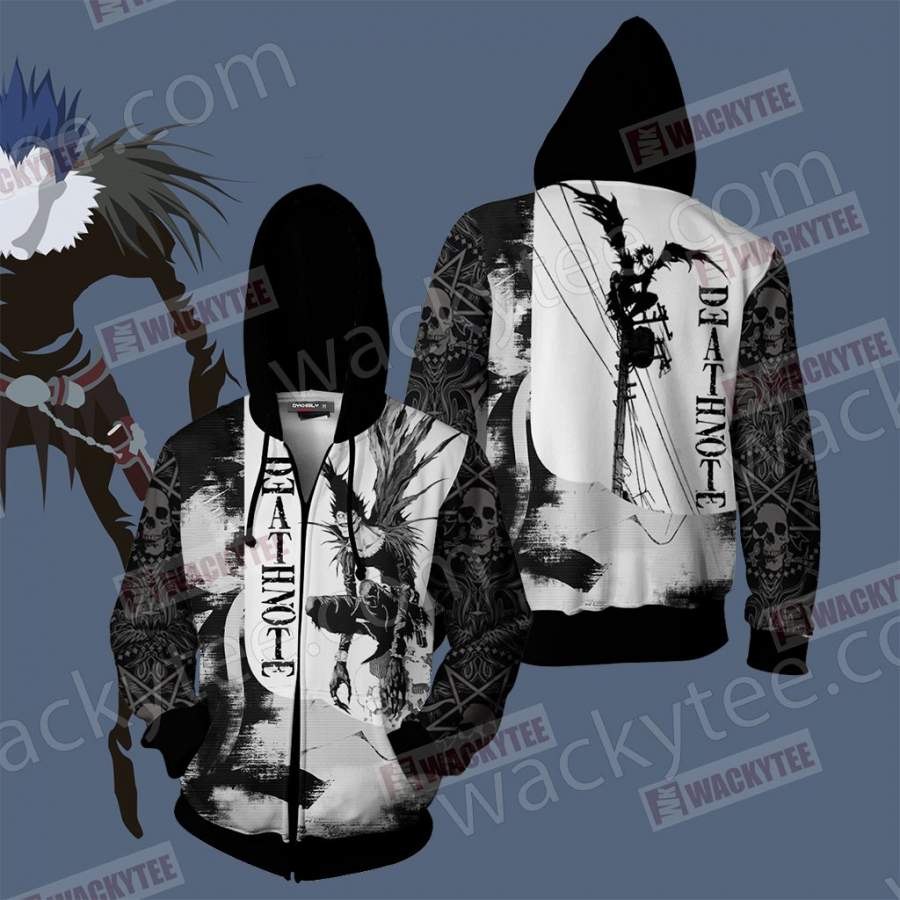 Death Note Ryuk Unisex Zip Up Hoodie Jacket