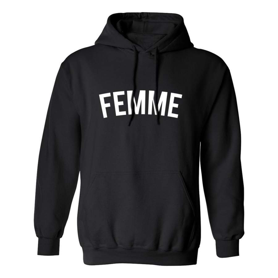 FEMME Adult Hooded Sweatshirt