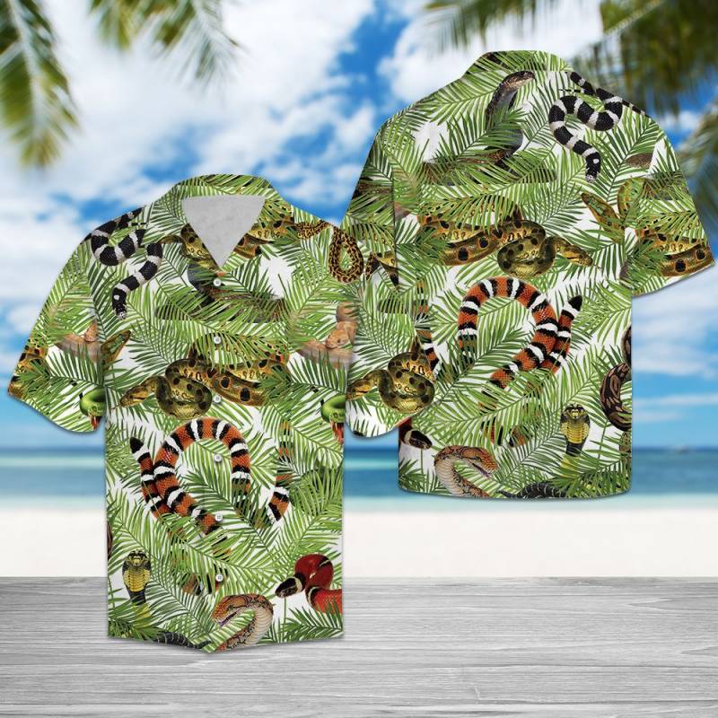 Tropical Snake Hawaii Shirt Ha15979