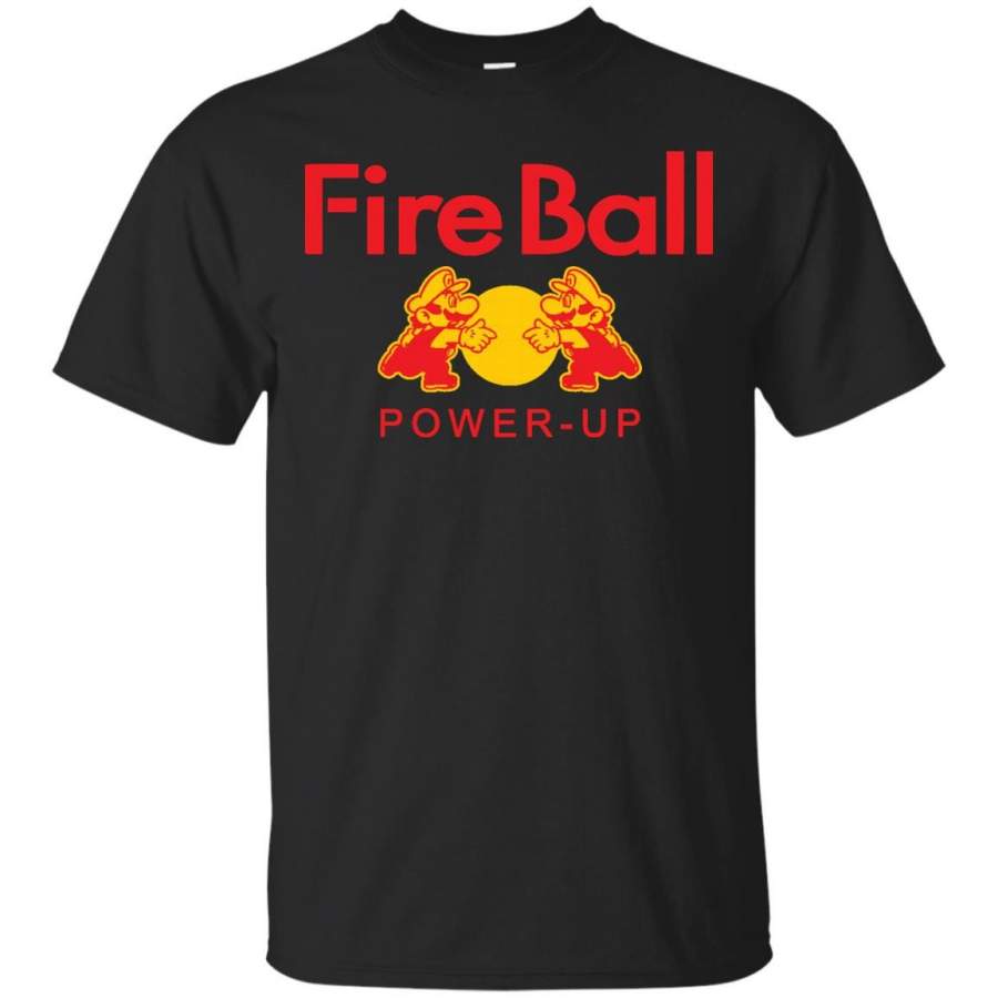 SUPER MARIO BROTHERS – Fire Ball T Shirt & Hoodie