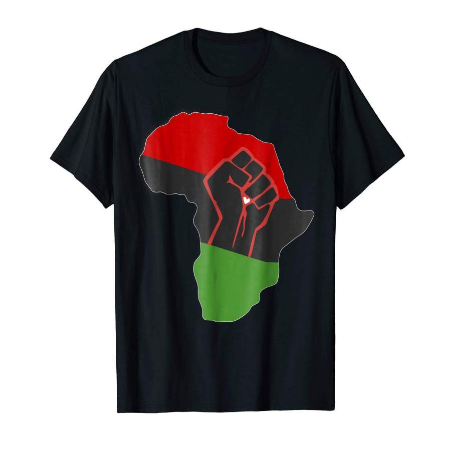 Africa T-Shirt Pan-African American Decent Africa Continent