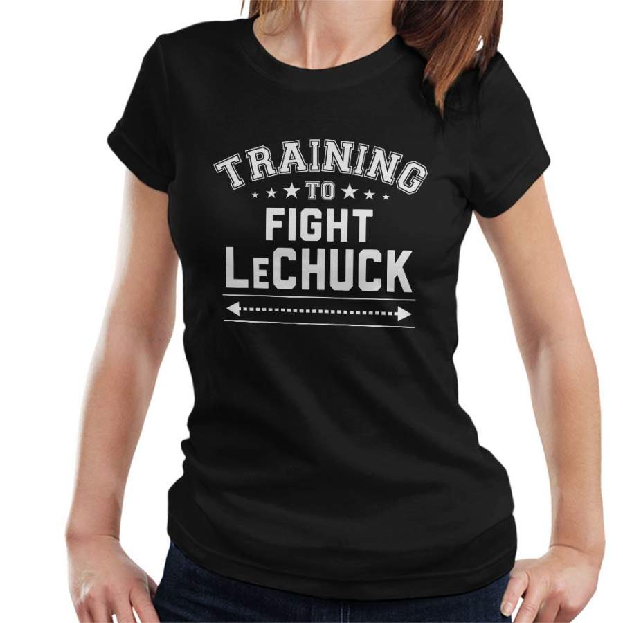 Training To Fight Le Chuck Monkey Island Women’s T-Shirt