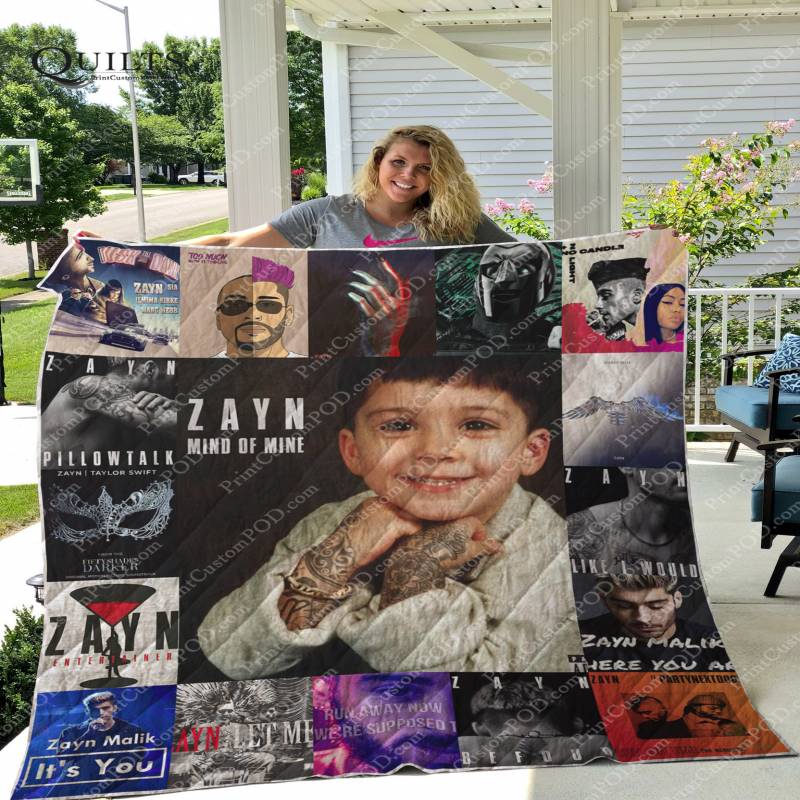 Zayn Malik Albums Quilt Blanket For Fans Ver 17