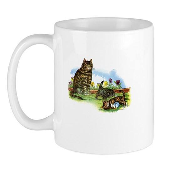 Vintage – Playful Kittens And Cats Mug