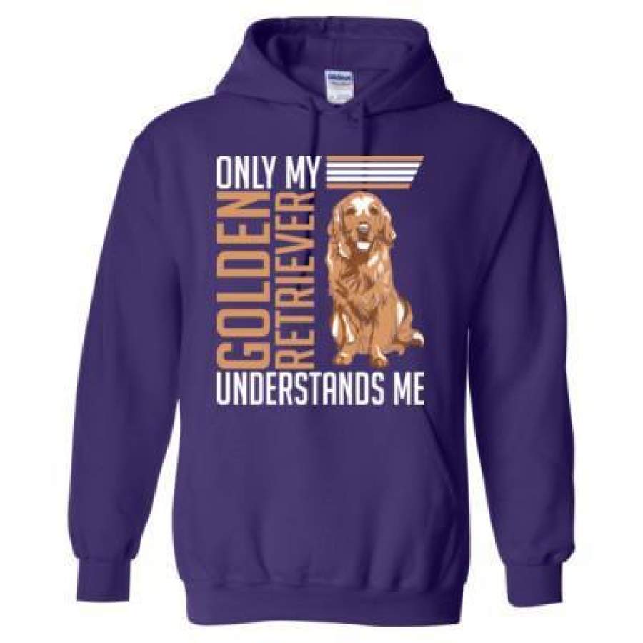 AGR Only My Golden Retriever Understands Me – Heavy Blend™ Hooded Sweatshirt