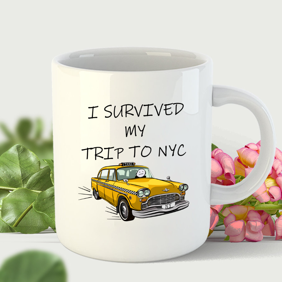 I Survived My Trip To Nyc Mug