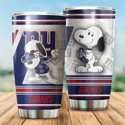 Holatshirt Snoopy New York Giants Tumbler Mug