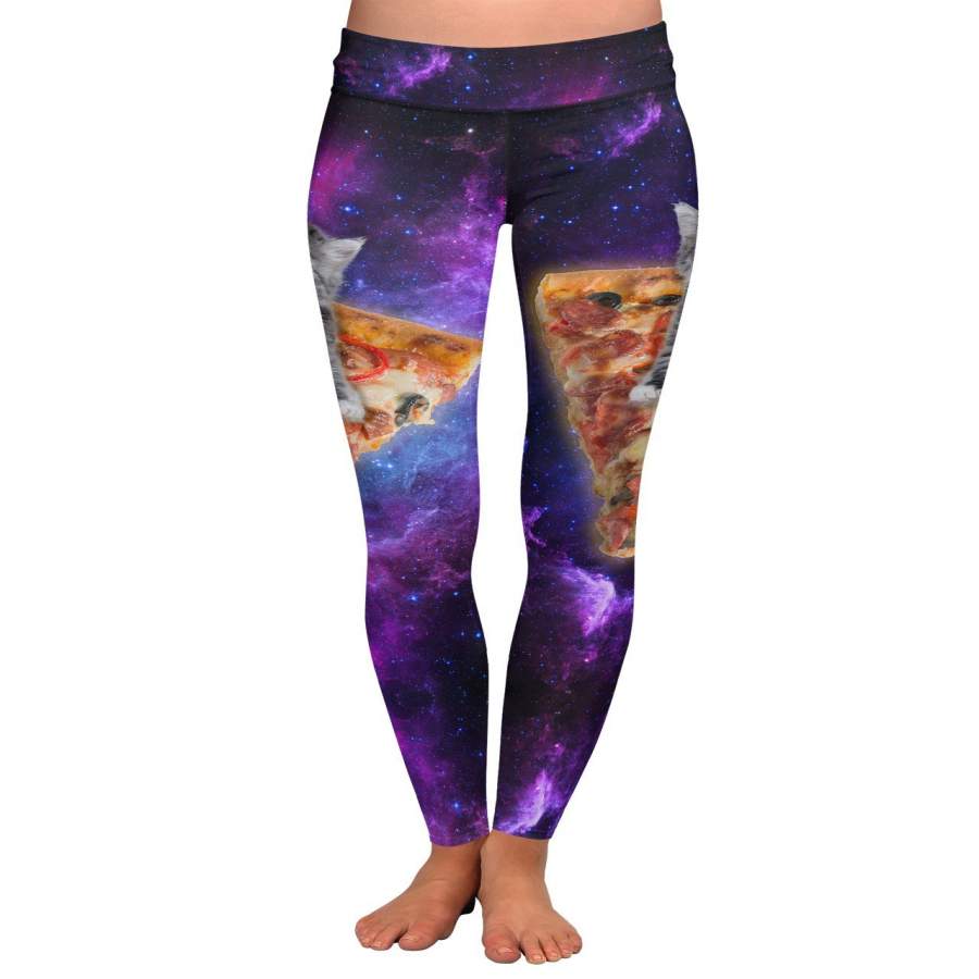 Pizza Kitten Yoga Leggings