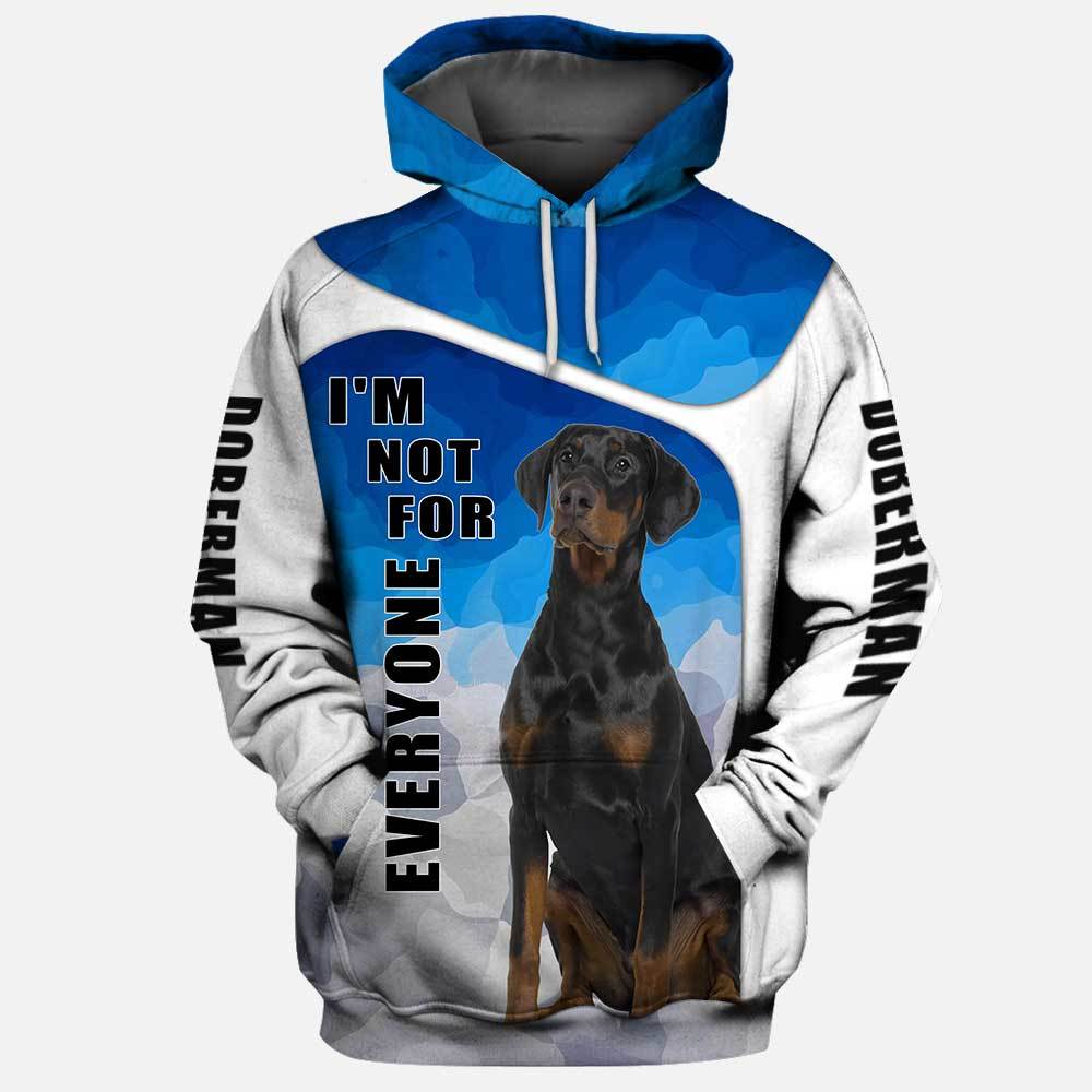 Doberman Not For Everyone 3D Full Printing
