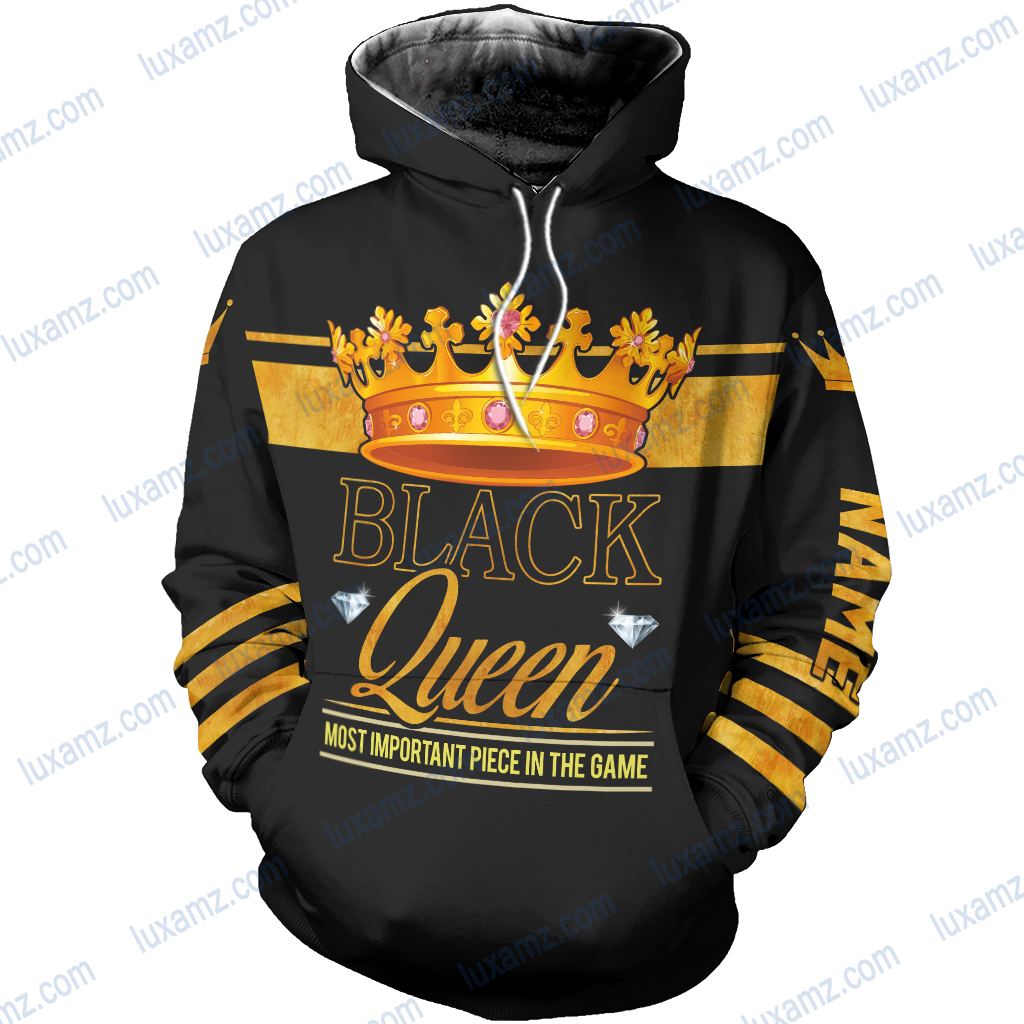 Multicolor Black Queen Most Important Piece In The Game All Over Print