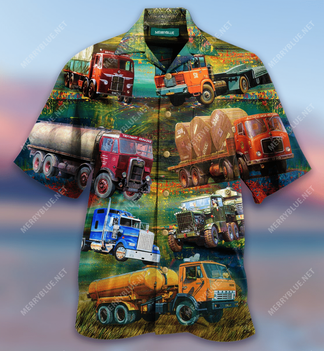 Once A Trucker Always Unisex Hawaii Shirt Ha64988