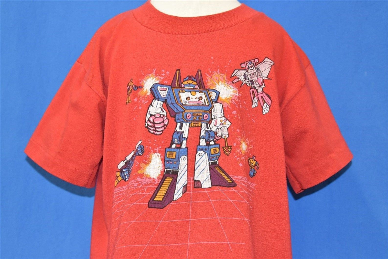 80S Transformers Optimus Prime T-Shirt Vintage Tee