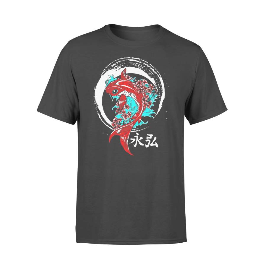 Koi Circle Japanese T-shirt