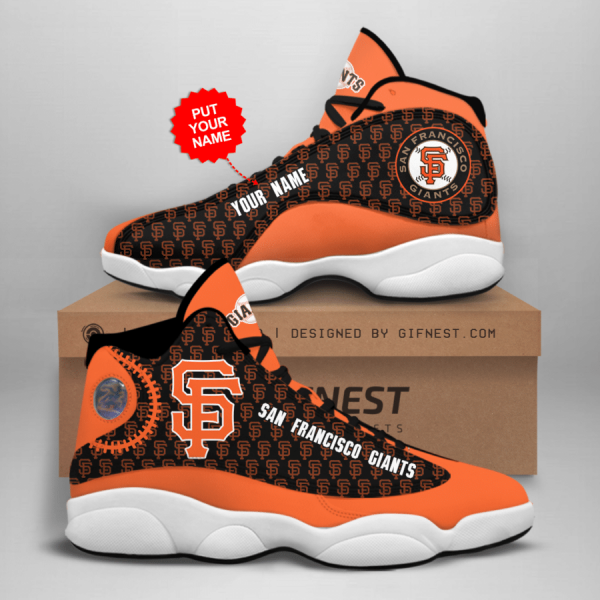 Personalized San Francisco Giants Air Jordan 13 Sneakers Shoes Hot 2022 For Men Women Nd