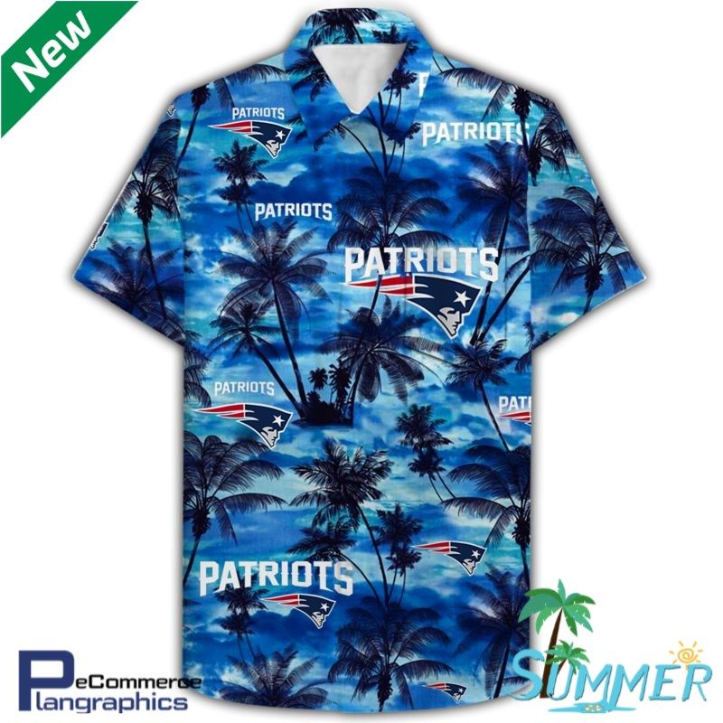 New England Patriots Football Team Hawaiian Aloha Shirt Hawaiian Shorts Beach Short Shirt