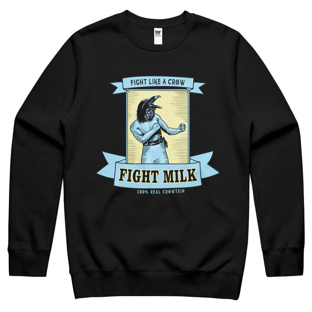 Fight Milk Crewneck Sweatshirt