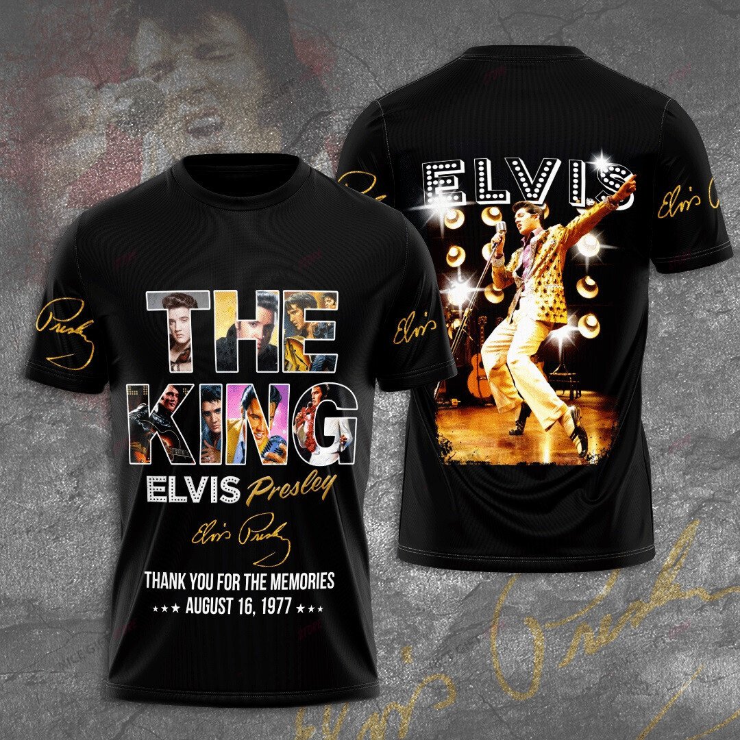 Elvis Presley 3D T-Shirt 3Ts-B8H9
