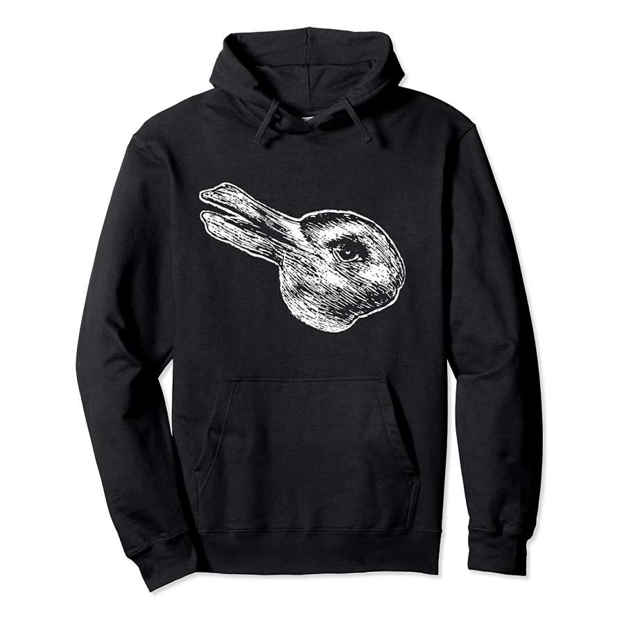 Wittgenstein Rabbit Duck Philosopher Optical Illusion Hoodie 3D Style1485 All Over Printed