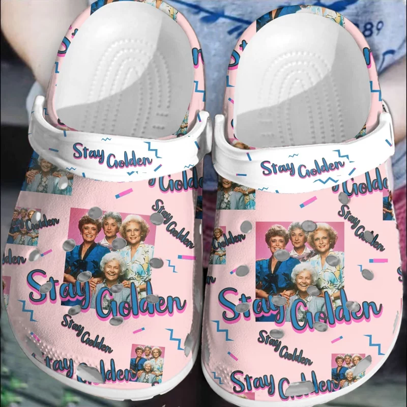 The Golden Girls Crocs Crocband Shoes Clogs Comfortable For Men Women