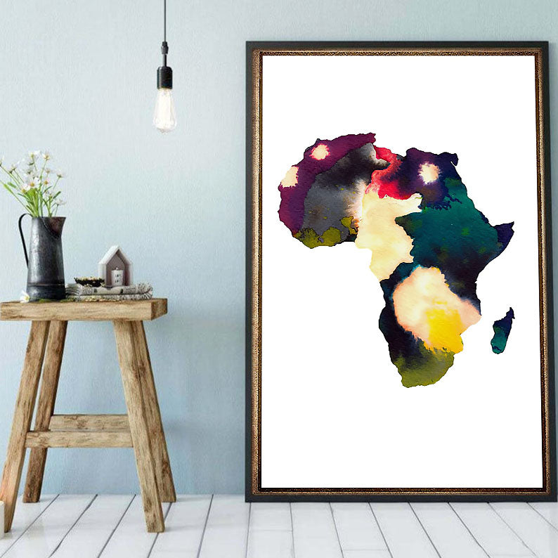 South Africa Custom Canvas Prints Trendy Melanin Poster Prints Black Girl Fashion African Men Appealing Canvas For The Wall