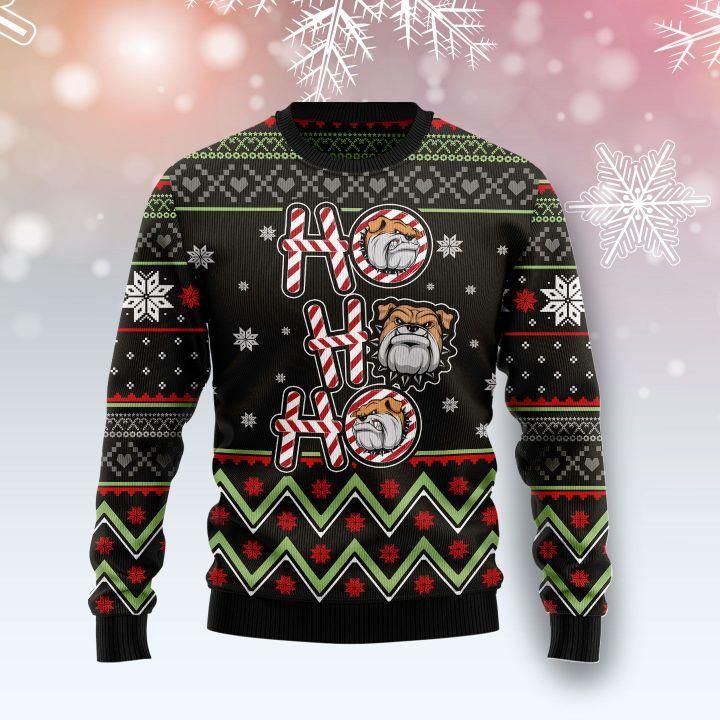 BULLDOG CHRISTMAS UGLY SWEATER TN151299