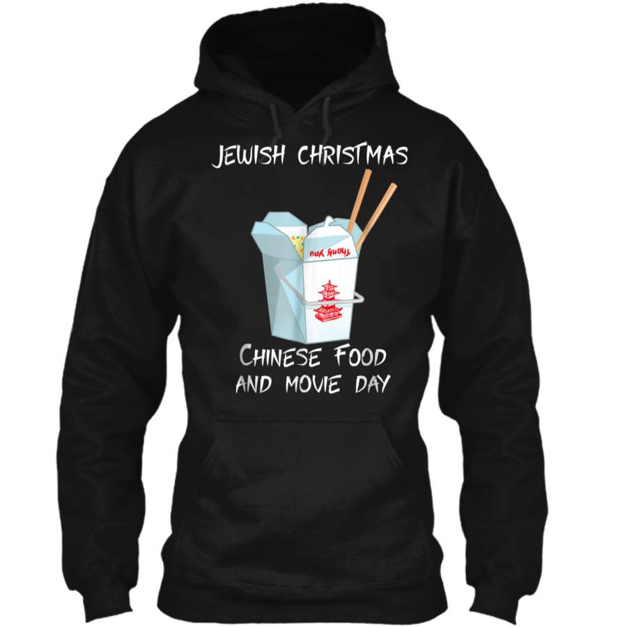 Jewish Christmas – Chinese food Movie  Pullover Hoodie 8 oz