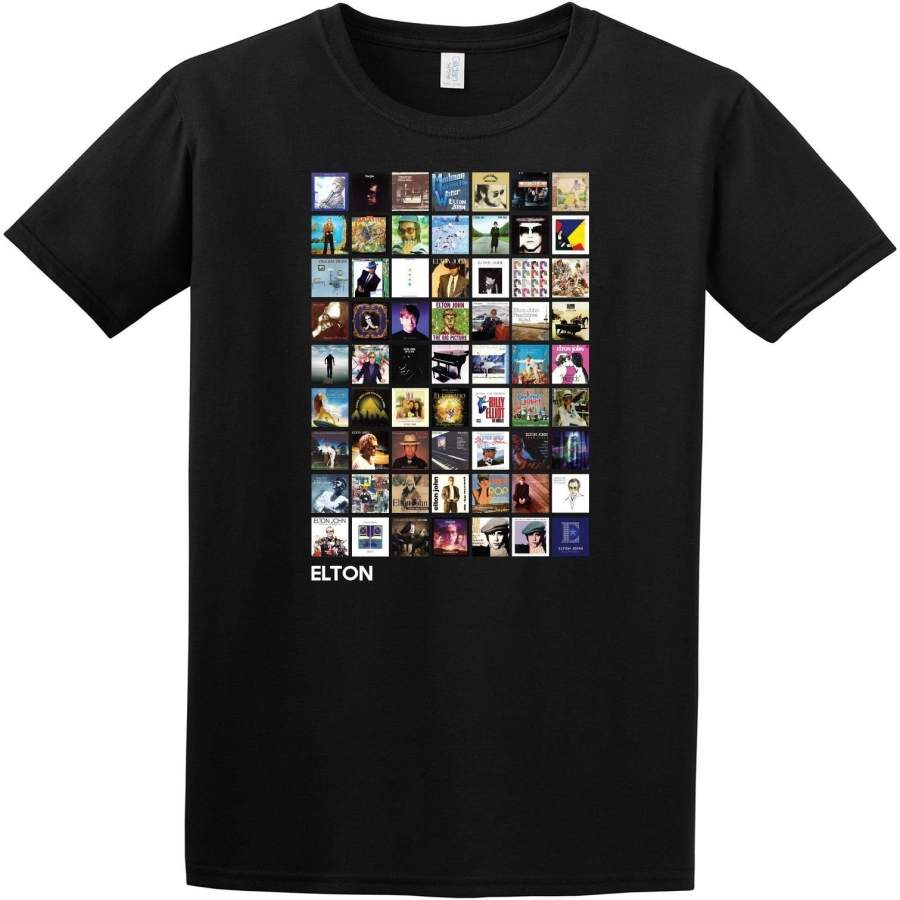 YPS Fashion Elton John Albums Men