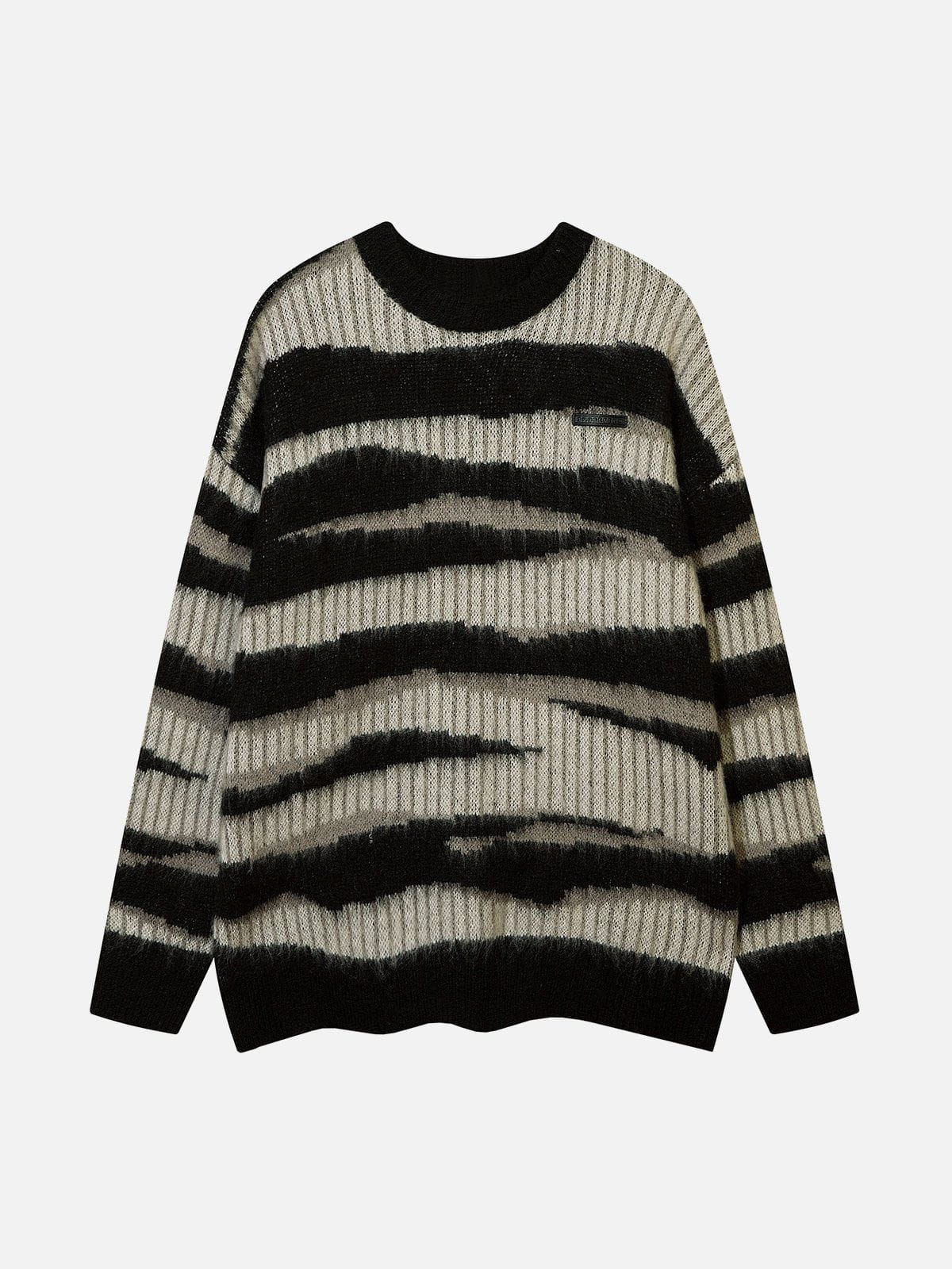 Talishko™ – Zebra Print Mohair Sweater