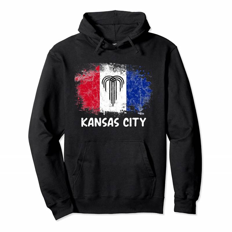 Kansas City Flag For A Kansas Fan Pullover Hoodie, T Shirt, Sweatshirt