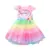 Summer Mesh Dresses for Girls Frozen Elsa Princess Party Little Children’s Costume Vestidos Birthday Dress Teen Kids Outfits alx