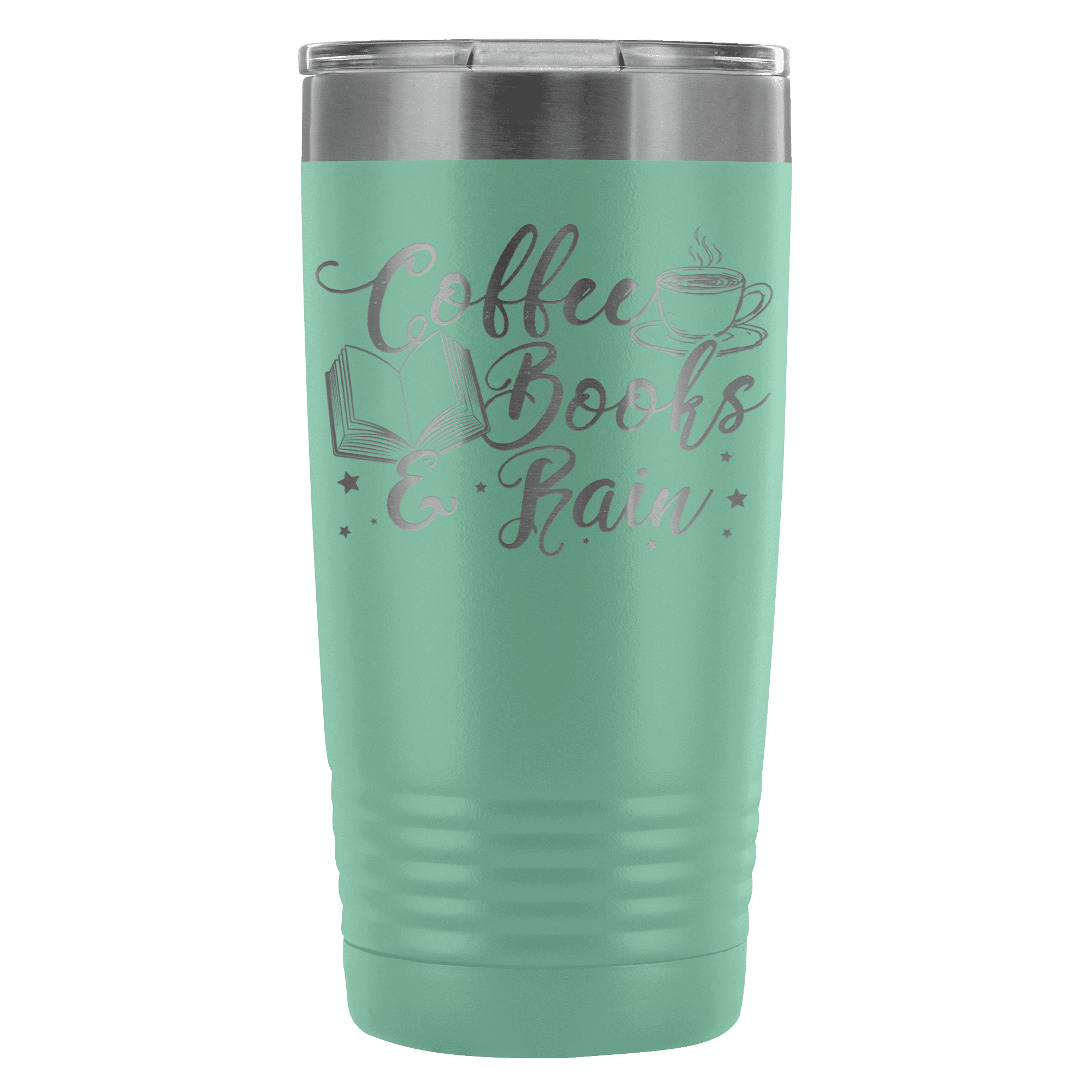 Coffee Books & Rain 20Oz Tumbler – Amelio Shop