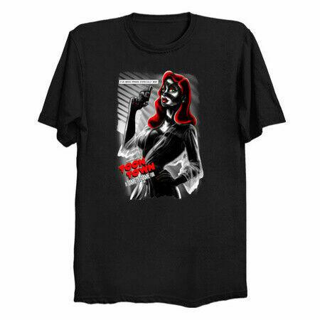 A Dame To Frame For A Who Framed Roger Rabbit X Sin City Men’s T-Shirt