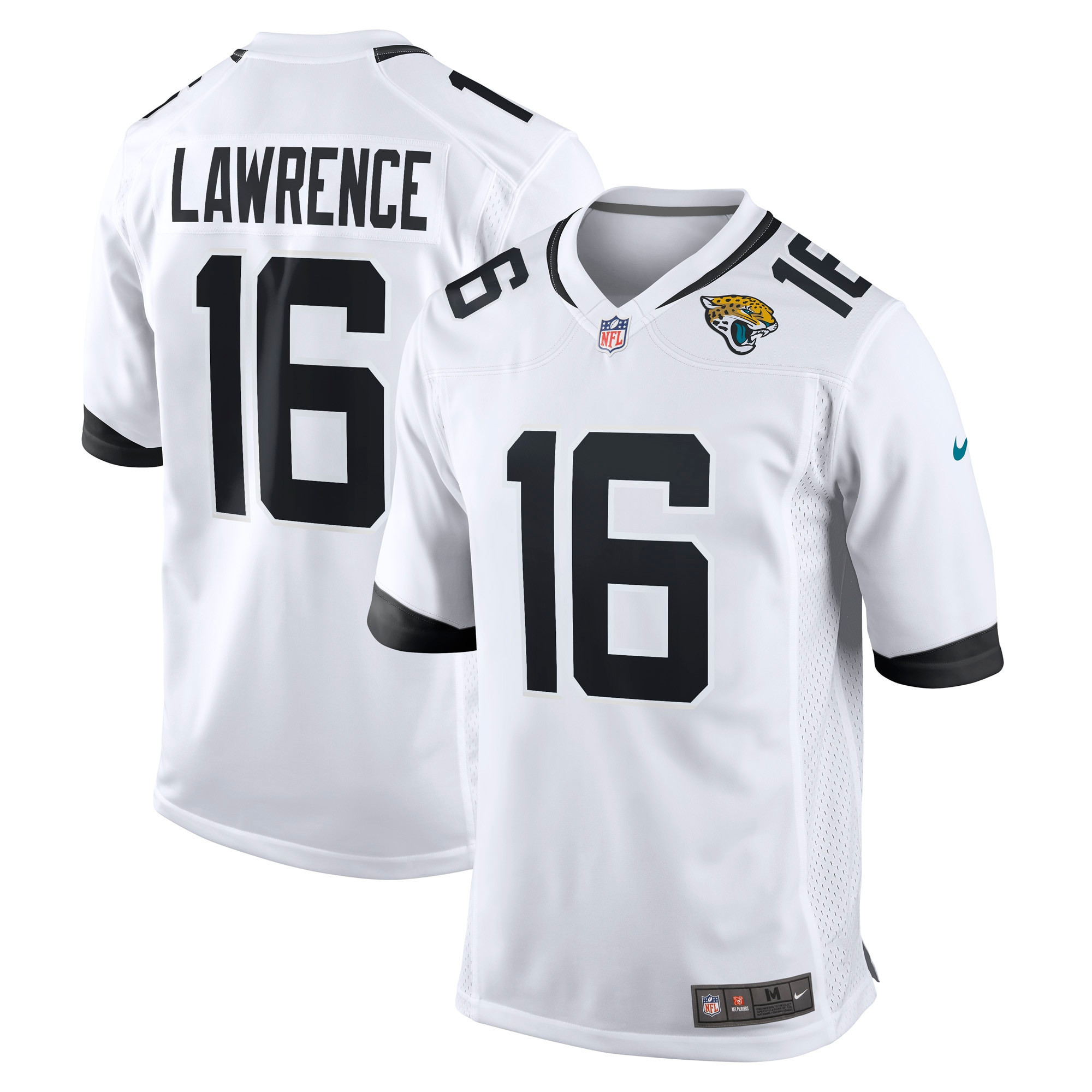 Trevor Lawrence Jacksonville Jaguars White Game Jersey – White NFL