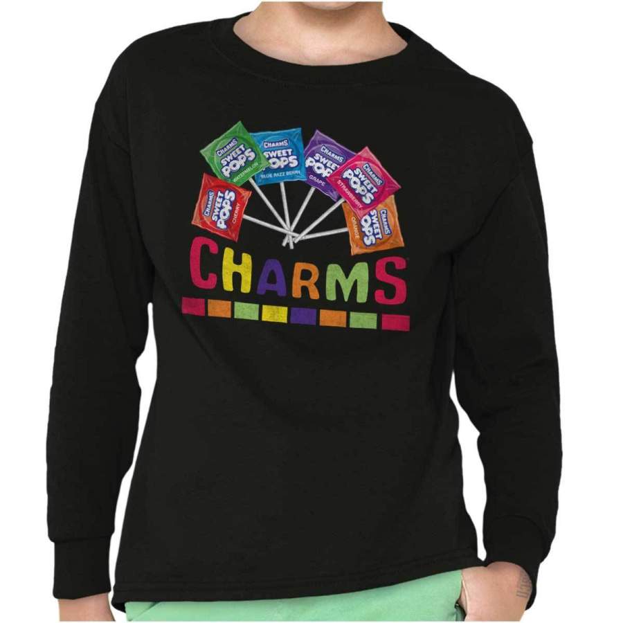 Vintage Charms Youth Long Sleeve T Shirt