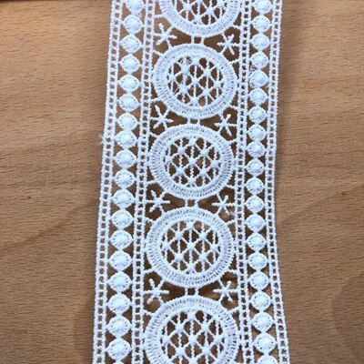 5yards 6.5cm african lace fabric wedding decoration costura sewing high quality voile trim DIY underwear cloth Hat accessories alx