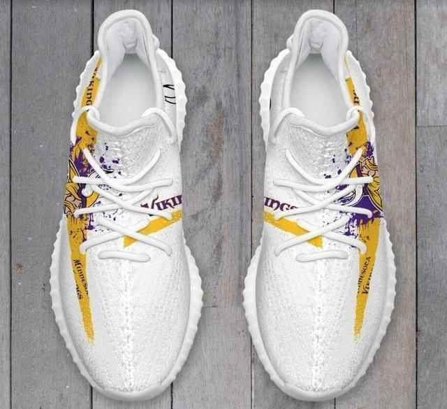 Minnesota Vikings Logo Yeezy Boost – Yeezy Shoes