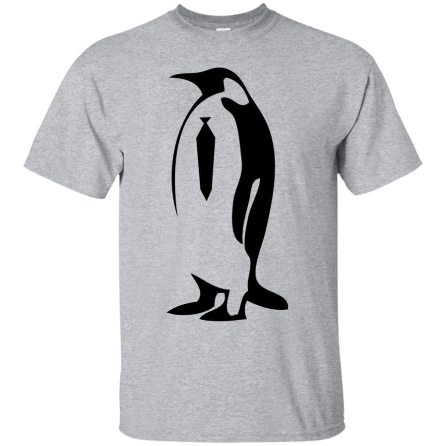 Banksy’s Smart Penguin Stencil T-Shirt