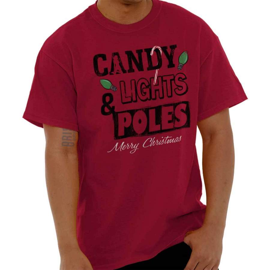 Candy Lights & Poles T-Shirt