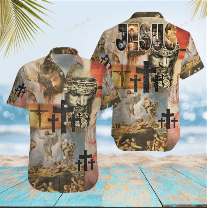 Jesus Hawaiian Shirt 002123 Ha8688