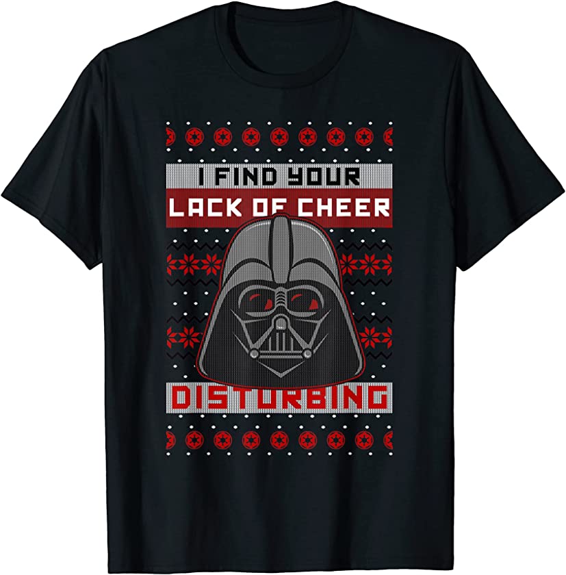 Vader Lack Of Cheer Ugly Christmas Sweater T-Shirt