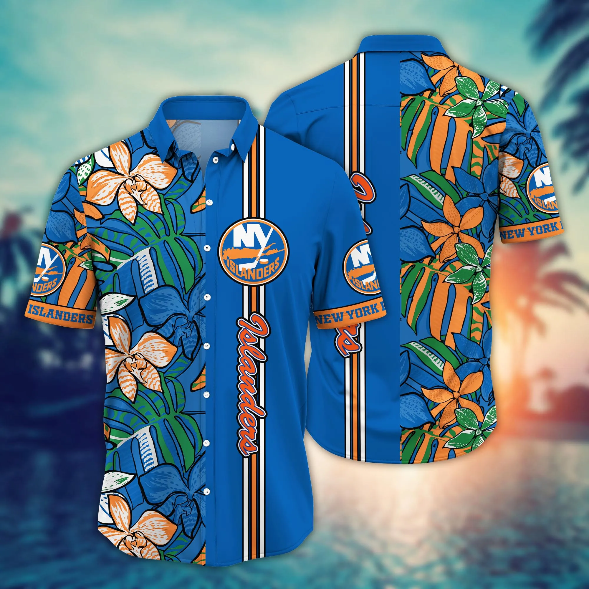 New York Islanders Nhl Hawaiian Shirt Summer Fruits Aloha Shirt