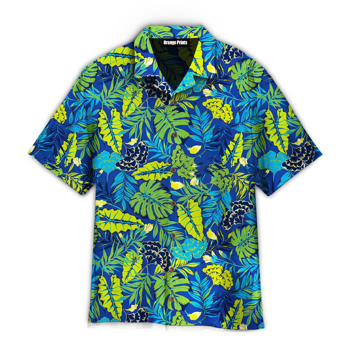 Colorful Summer Vibes Tropic Pattern Hawaii Shirt For Men Women Ha20646